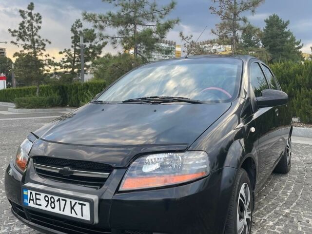 Черный Шевроле Авео, объемом двигателя 1.6 л и пробегом 170 тыс. км за 4600 $, фото 1 на Automoto.ua