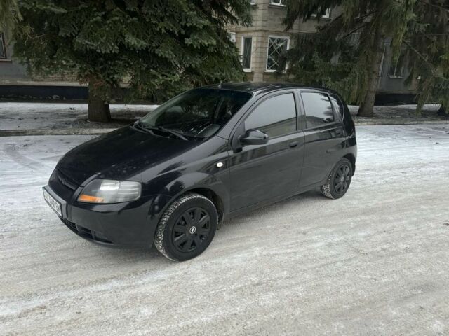 Черный Шевроле Авео, объемом двигателя 1.5 л и пробегом 93 тыс. км за 3500 $, фото 1 на Automoto.ua