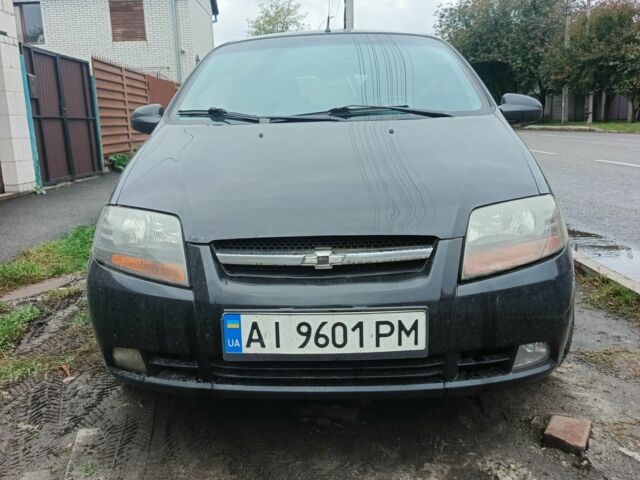 Чорний Шевроле Авео, об'ємом двигуна 1.5 л та пробігом 230 тис. км за 3000 $, фото 1 на Automoto.ua