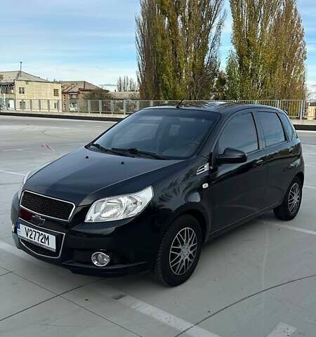Черный Шевроле Авео, объемом двигателя 1.21 л и пробегом 134 тыс. км за 4500 $, фото 1 на Automoto.ua