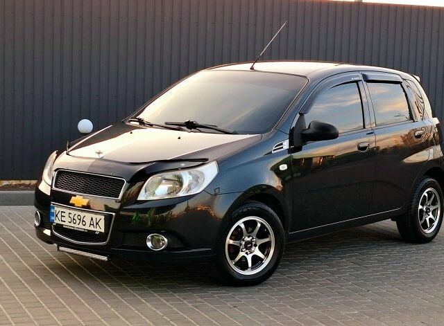 Чорний Шевроле Авео, об'ємом двигуна 1.4 л та пробігом 160 тис. км за 4800 $, фото 1 на Automoto.ua