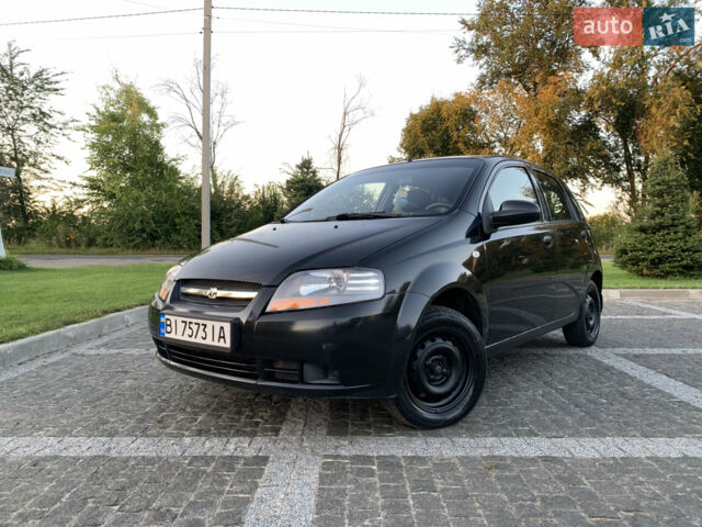 Черный Шевроле Авео, объемом двигателя 1.5 л и пробегом 230 тыс. км за 3700 $, фото 1 на Automoto.ua