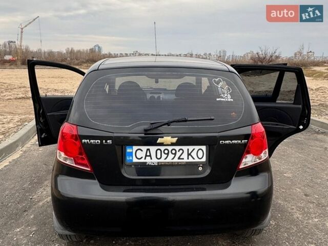 Черный Шевроле Авео, объемом двигателя 1.5 л и пробегом 140 тыс. км за 4500 $, фото 1 на Automoto.ua