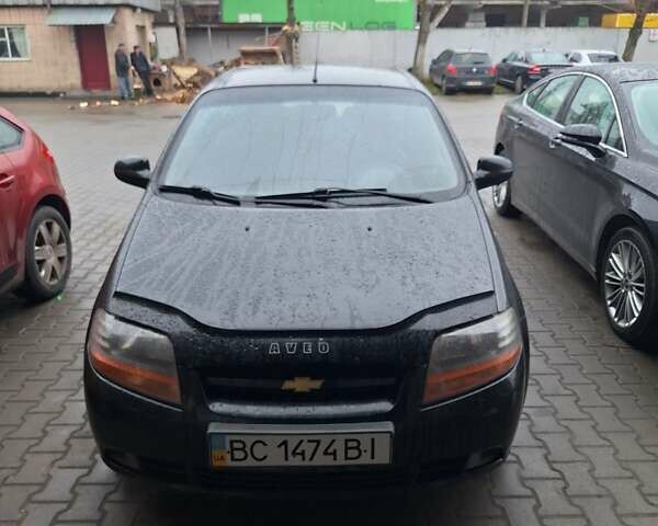 Чорний Шевроле Авео, об'ємом двигуна 1.5 л та пробігом 110 тис. км за 3700 $, фото 1 на Automoto.ua