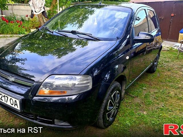 Черный Шевроле Авео, объемом двигателя 1.5 л и пробегом 220 тыс. км за 3500 $, фото 1 на Automoto.ua