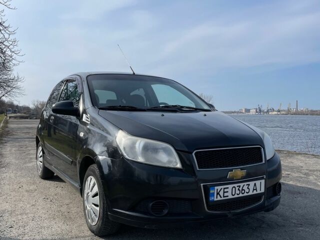 Черный Шевроле Авео, объемом двигателя 1.5 л и пробегом 210 тыс. км за 3900 $, фото 1 на Automoto.ua