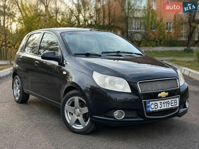 Чорний Шевроле Авео, об'ємом двигуна 1.5 л та пробігом 188 тис. км за 4500 $, фото 1 на Automoto.ua
