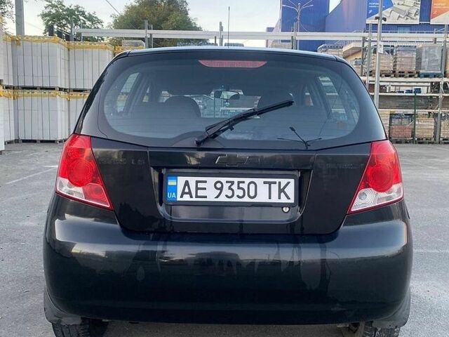 Черный Шевроле Авео, объемом двигателя 1.5 л и пробегом 230 тыс. км за 3600 $, фото 1 на Automoto.ua