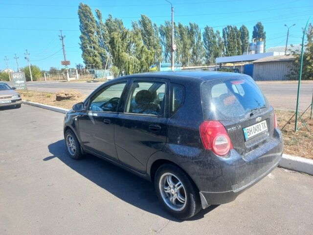Черный Шевроле Авео, объемом двигателя 1.5 л и пробегом 220 тыс. км за 3200 $, фото 1 на Automoto.ua