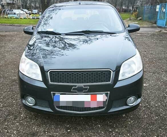 Черный Шевроле Авео, объемом двигателя 1.4 л и пробегом 288 тыс. км за 4200 $, фото 1 на Automoto.ua