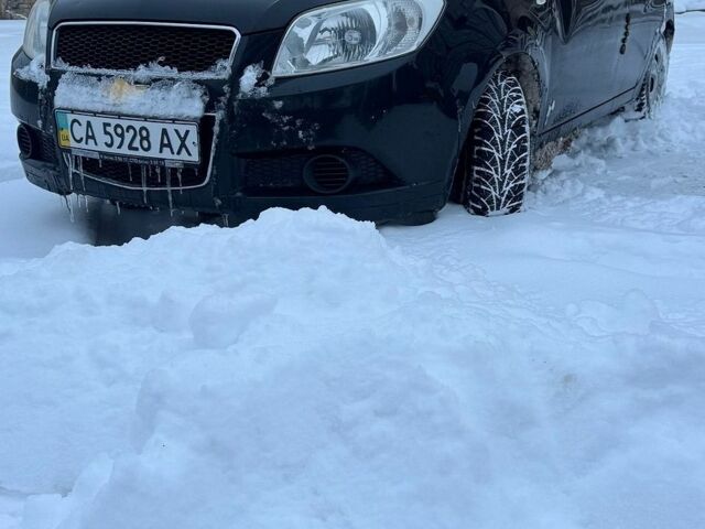 Черный Шевроле Авео, объемом двигателя 1.5 л и пробегом 222 тыс. км за 3800 $, фото 1 на Automoto.ua