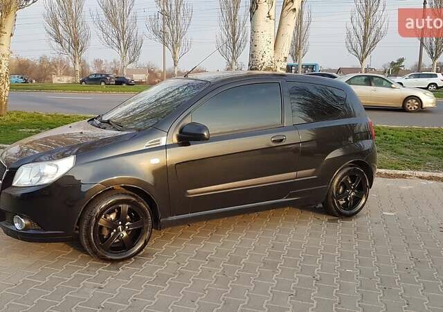 Черный Шевроле Авео, объемом двигателя 1.5 л и пробегом 113 тыс. км за 5300 $, фото 1 на Automoto.ua
