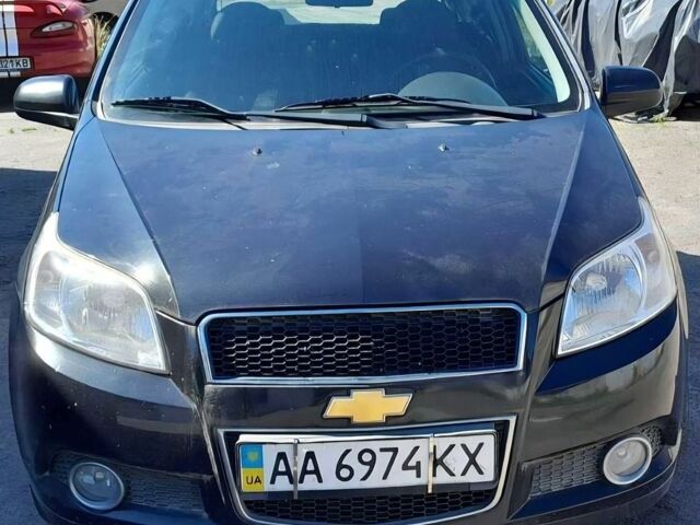 Черный Шевроле Авео, объемом двигателя 1.5 л и пробегом 175 тыс. км за 4950 $, фото 1 на Automoto.ua