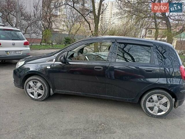 Черный Шевроле Авео, объемом двигателя 1.5 л и пробегом 170 тыс. км за 5700 $, фото 1 на Automoto.ua