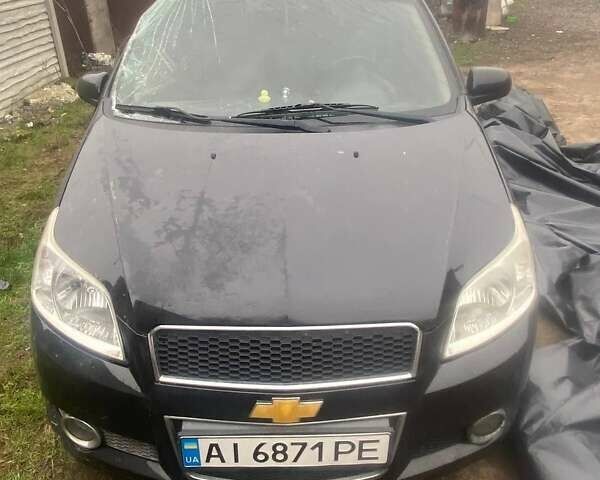 Черный Шевроле Авео, объемом двигателя 1.5 л и пробегом 141 тыс. км за 2300 $, фото 1 на Automoto.ua
