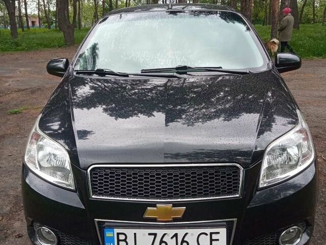 Черный Шевроле Авео, объемом двигателя 1.5 л и пробегом 134 тыс. км за 4400 $, фото 1 на Automoto.ua