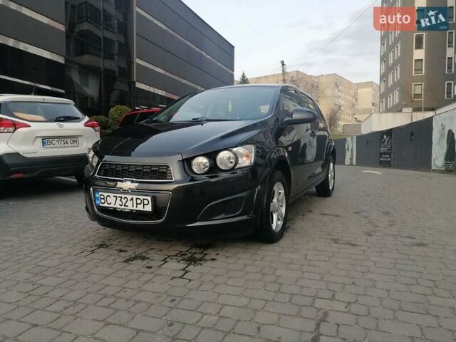 Черный Шевроле Авео, объемом двигателя 1.25 л и пробегом 119 тыс. км за 6700 $, фото 1 на Automoto.ua
