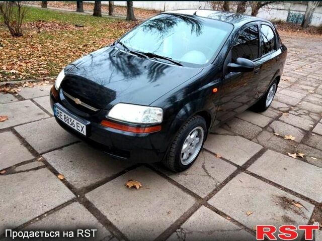 Чорний Шевроле Авео, об'ємом двигуна 1.5 л та пробігом 195 тис. км за 3000 $, фото 1 на Automoto.ua