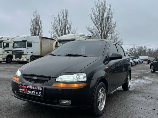 Чорний Шевроле Авео, об'ємом двигуна 1.5 л та пробігом 220 тис. км за 3750 $, фото 1 на Automoto.ua