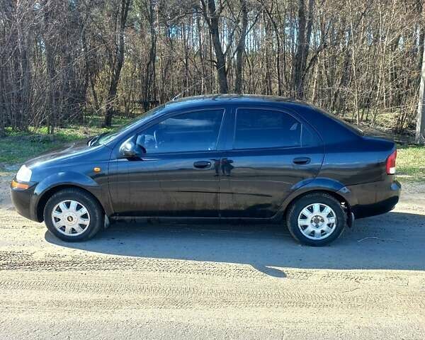 Чорний Шевроле Авео, об'ємом двигуна 1.4 л та пробігом 290 тис. км за 4055 $, фото 1 на Automoto.ua