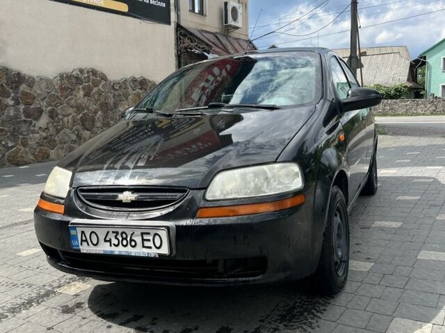Чорний Шевроле Авео, об'ємом двигуна 1.5 л та пробігом 170 тис. км за 2200 $, фото 1 на Automoto.ua