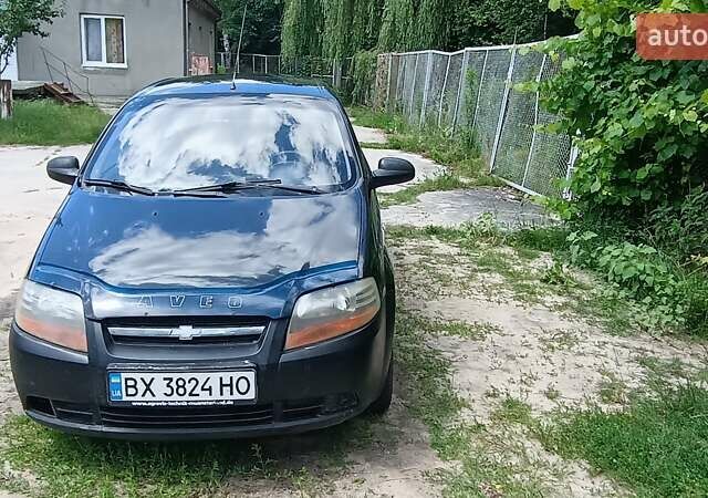 Черный Шевроле Авео, объемом двигателя 1.5 л и пробегом 245 тыс. км за 2300 $, фото 1 на Automoto.ua