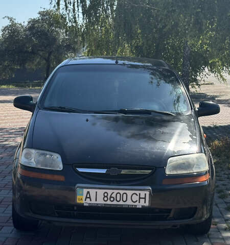Черный Шевроле Авео, объемом двигателя 1.5 л и пробегом 260 тыс. км за 1800 $, фото 1 на Automoto.ua