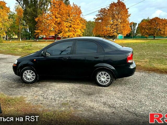 Черный Шевроле Авео, объемом двигателя 1.5 л и пробегом 175 тыс. км за 2600 $, фото 1 на Automoto.ua