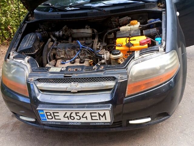 Черный Шевроле Авео, объемом двигателя 1.5 л и пробегом 600 тыс. км за 2599 $, фото 1 на Automoto.ua