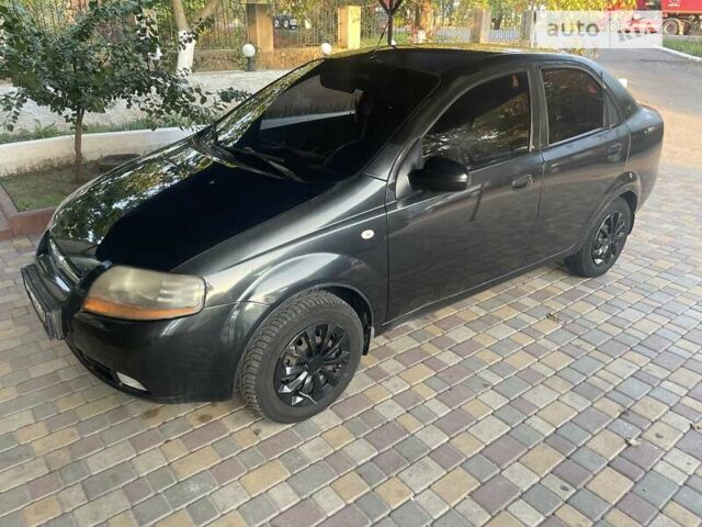 Черный Шевроле Авео, объемом двигателя 1.5 л и пробегом 169 тыс. км за 2250 $, фото 1 на Automoto.ua