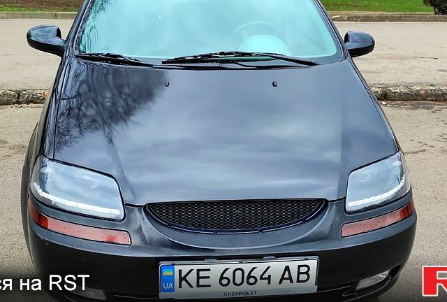 Черный Шевроле Авео, объемом двигателя 1.5 л и пробегом 280 тыс. км за 4000 $, фото 1 на Automoto.ua