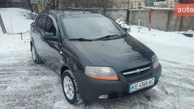 Чорний Шевроле Авео, об'ємом двигуна 1.5 л та пробігом 188 тис. км за 2750 $, фото 1 на Automoto.ua