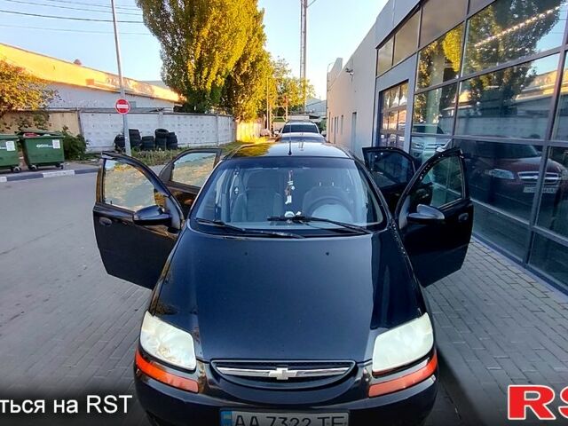 Черный Шевроле Авео, объемом двигателя 1.5 л и пробегом 161 тыс. км за 2500 $, фото 1 на Automoto.ua