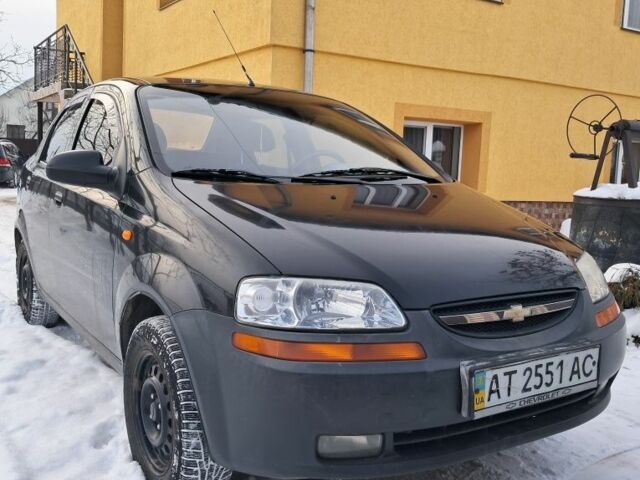 Черный Шевроле Авео, объемом двигателя 0 л и пробегом 191 тыс. км за 3100 $, фото 1 на Automoto.ua