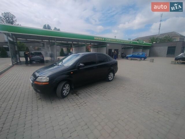 Черный Шевроле Авео, объемом двигателя 1.5 л и пробегом 559 тыс. км за 2500 $, фото 1 на Automoto.ua