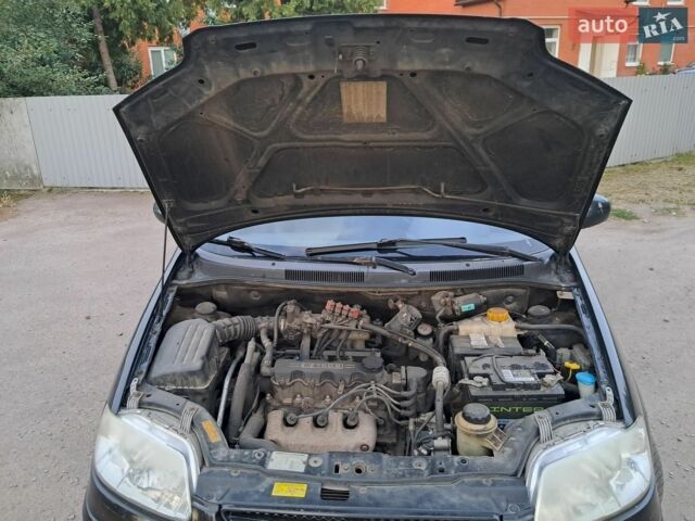 Чорний Шевроле Авео, об'ємом двигуна 1.5 л та пробігом 274 тис. км за 1950 $, фото 1 на Automoto.ua