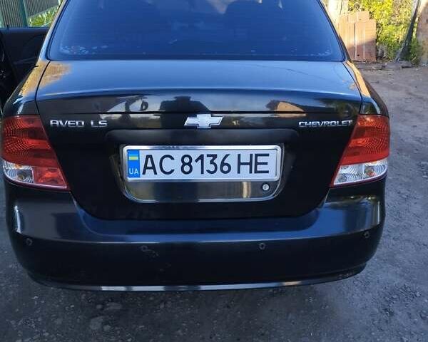 Черный Шевроле Авео, объемом двигателя 0 л и пробегом 156 тыс. км за 3000 $, фото 1 на Automoto.ua