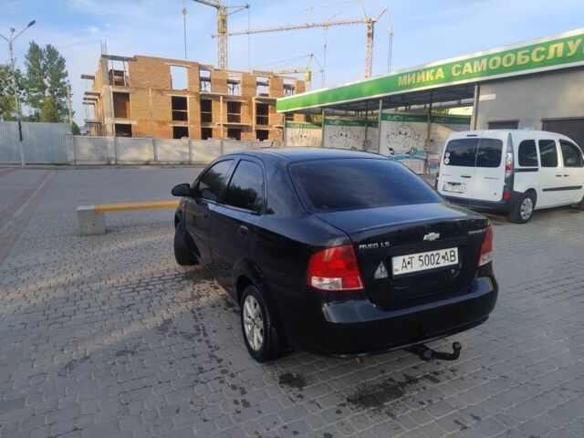 Чорний Шевроле Авео, об'ємом двигуна 1.5 л та пробігом 550 тис. км за 3000 $, фото 1 на Automoto.ua