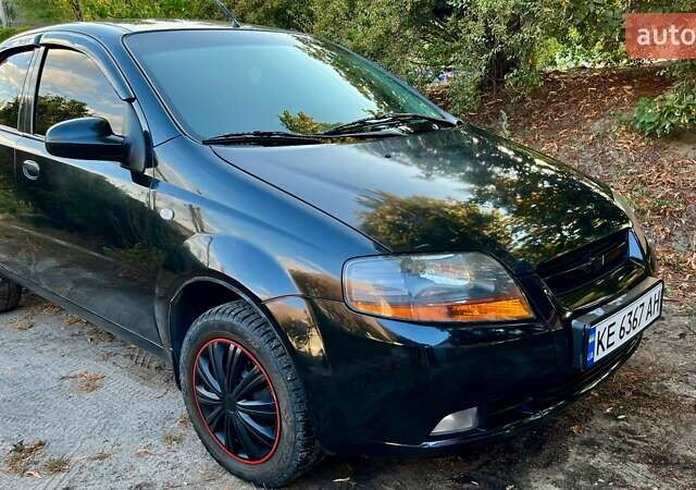 Черный Шевроле Авео, объемом двигателя 1.5 л и пробегом 189 тыс. км за 4000 $, фото 1 на Automoto.ua