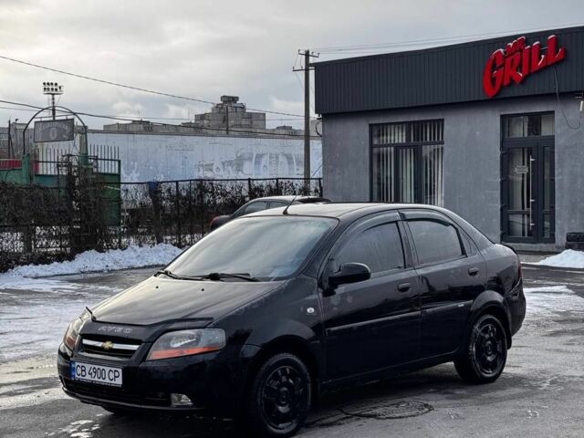 Чорний Шевроле Авео, об'ємом двигуна 1.5 л та пробігом 201 тис. км за 3200 $, фото 1 на Automoto.ua