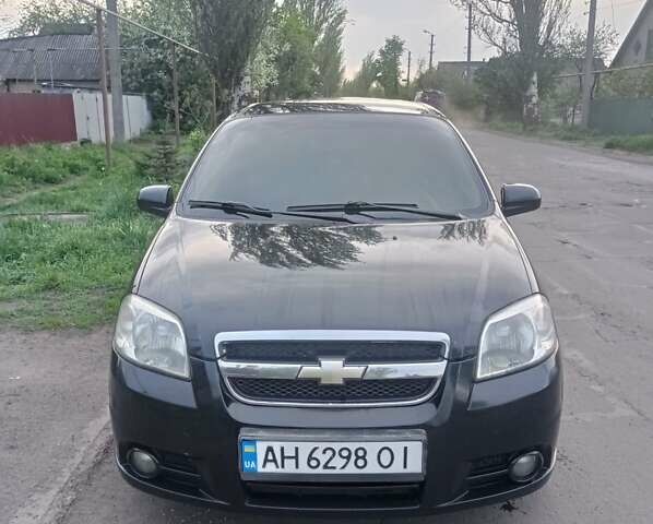 Чорний Шевроле Авео, об'ємом двигуна 1.5 л та пробігом 221 тис. км за 4500 $, фото 1 на Automoto.ua