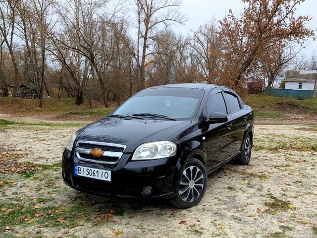 Черный Шевроле Авео, объемом двигателя 1.5 л и пробегом 199 тыс. км за 3899 $, фото 1 на Automoto.ua