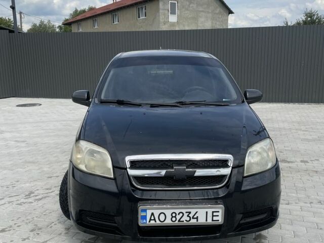 Черный Шевроле Авео, объемом двигателя 1.5 л и пробегом 275 тыс. км за 4650 $, фото 1 на Automoto.ua
