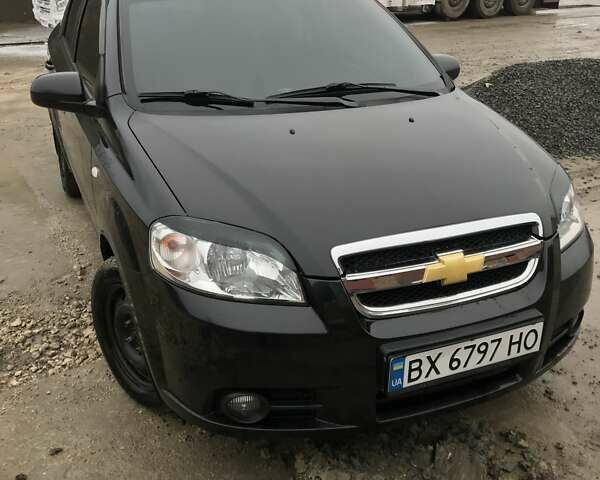 Черный Шевроле Авео, объемом двигателя 1.5 л и пробегом 120 тыс. км за 4300 $, фото 1 на Automoto.ua