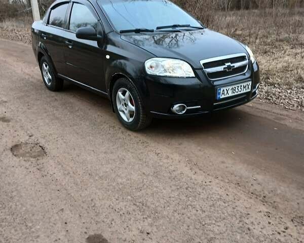 Черный Шевроле Авео, объемом двигателя 1.5 л и пробегом 220 тыс. км за 3500 $, фото 1 на Automoto.ua