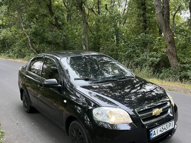 Черный Шевроле Авео, объемом двигателя 1.5 л и пробегом 251 тыс. км за 2900 $, фото 1 на Automoto.ua