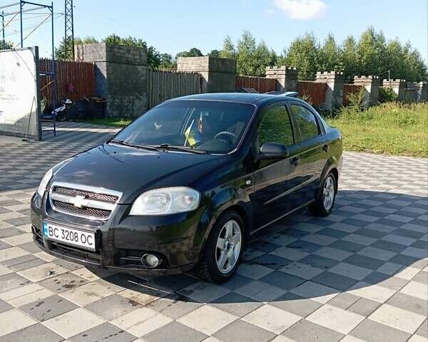 Черный Шевроле Авео, объемом двигателя 1.5 л и пробегом 260 тыс. км за 4500 $, фото 1 на Automoto.ua