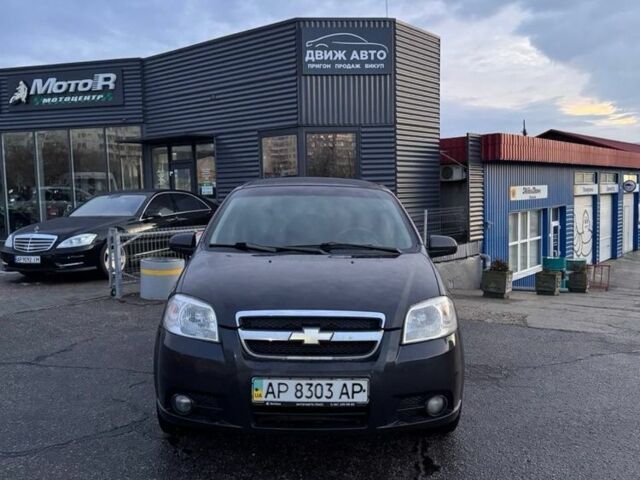 Черный Шевроле Авео, объемом двигателя 1.5 л и пробегом 200 тыс. км за 3499 $, фото 1 на Automoto.ua