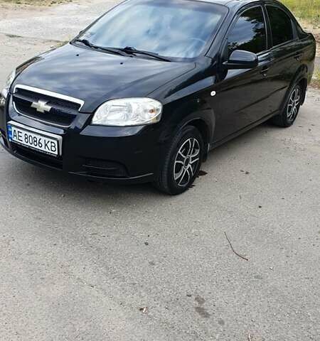 Черный Шевроле Авео, объемом двигателя 1.5 л и пробегом 178 тыс. км за 4900 $, фото 1 на Automoto.ua