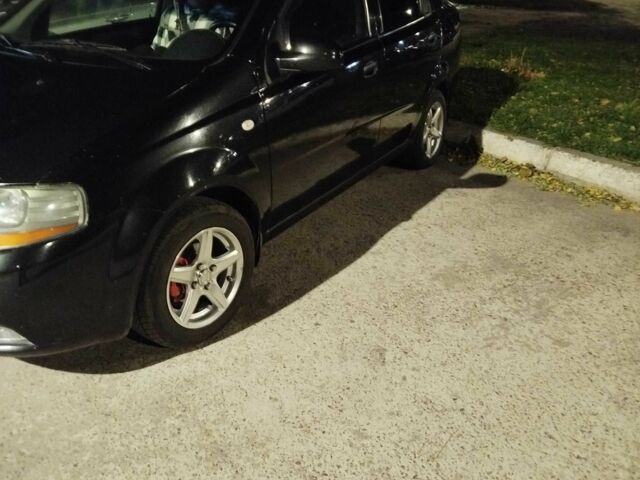 Черный Шевроле Авео, объемом двигателя 1.5 л и пробегом 193 тыс. км за 3000 $, фото 1 на Automoto.ua